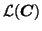 ${\cal{L}}(\mbox{\protect\boldmath$C$})$