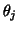 $\theta_j$