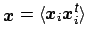 $ _{{\mbox{\protect\boldmath $x$}}}=\langle{\mbox{\protect\boldmath $x$}}_i{\mbox{\protect\boldmath $x$}}^{\mbox{\scriptsize\textit{\sffamily {t}}}}_i
\rangle$