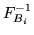 $\displaystyle F_{B_i}^{-1}$